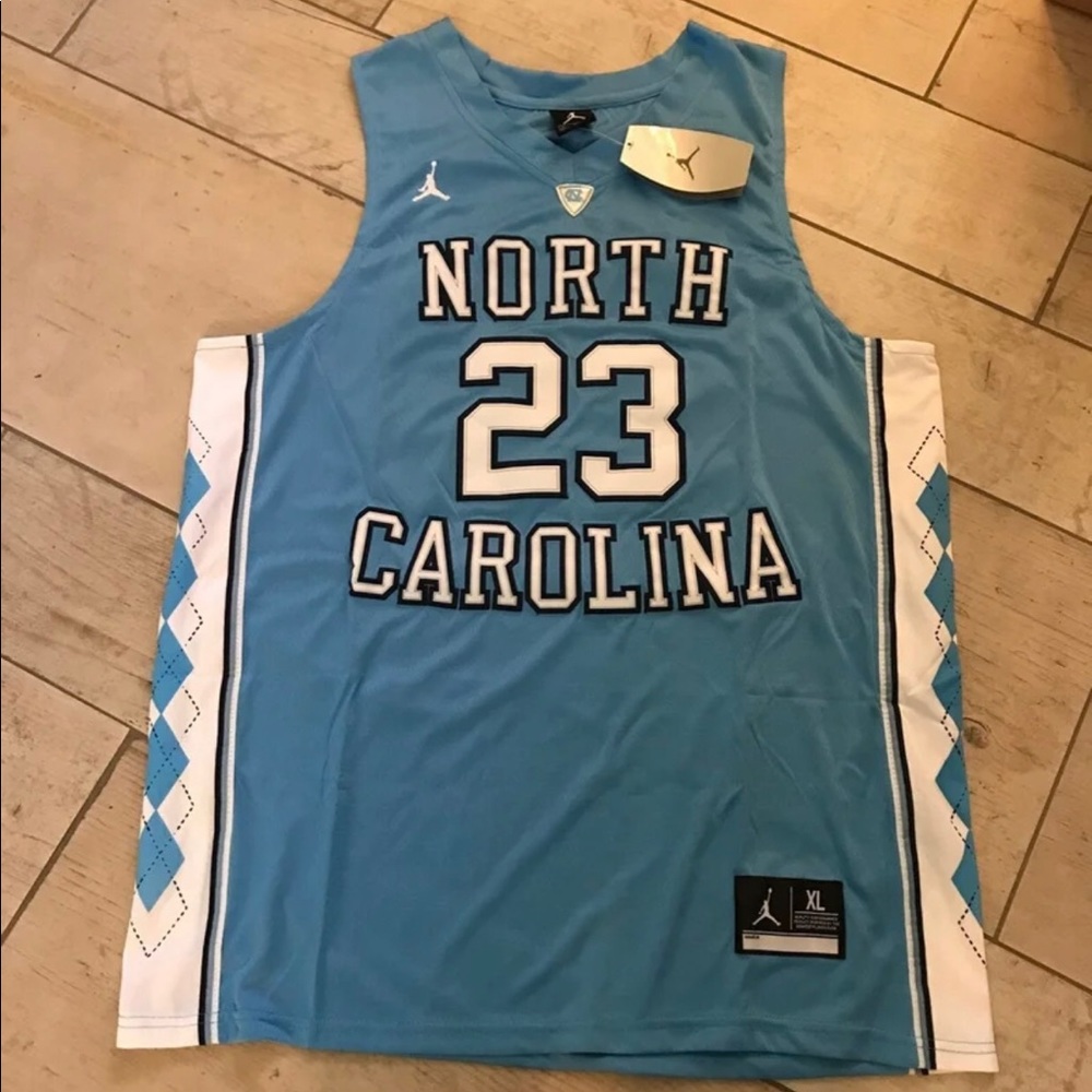 NWT! Michael Jordan NC Jersey #23